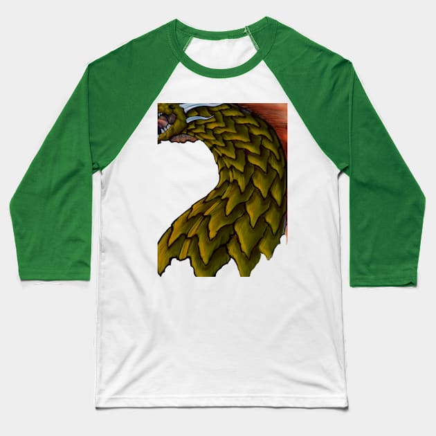 Dracos IV Baseball T-Shirt by jilesfallen